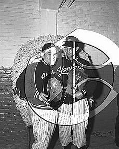 Yogi Berra and Bob Grim55N0157